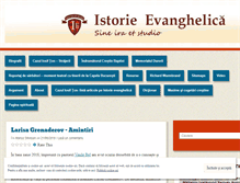 Tablet Screenshot of istorieevanghelica.ro